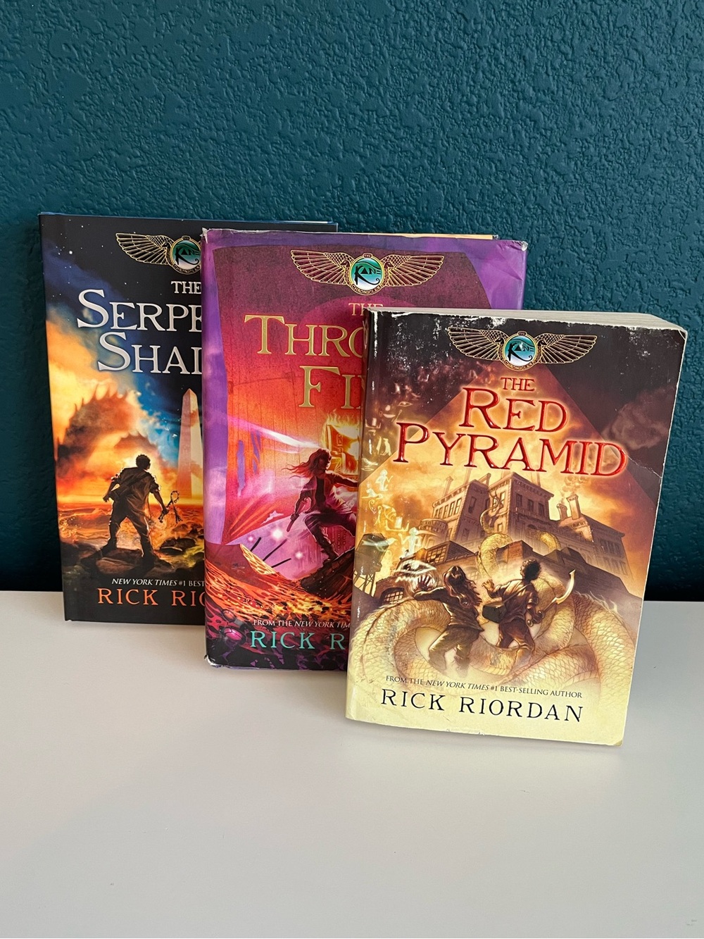 Rick Riordan The Kane Chronicles Bundle: The Throne of Fire The Serpent Shadow